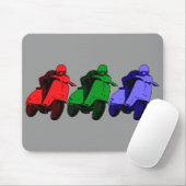 Pop-Kunst RGB-Roller Racer Mousepad (Mit Mouse)
