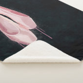 Pop-Kunst-Rosa-Ballett-Schuhe Sherpadecke (3/4)