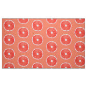 Pop-Kunst-rosa Pampelmusen-Scheiben - helles Stoff (Fat Quarter (45,7 x 55,9 cm))