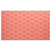 Pop-Kunst-rosa Pampelmusen-Scheiben - helles Stoff (Yard (91,4 cm))