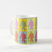 Pop-Kunst Sasquatch Tasse (Vorderseite Links)