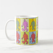 Pop-Kunst Sasquatch Tasse (Links)