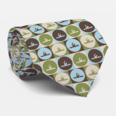 Pop-Kunst-Schwimmen Krawatte (Gerollt)