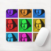 Pop-Kunst Shakespeare Mousepad (Mit Mouse)