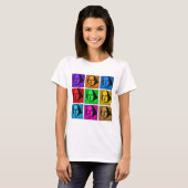 Pop-Kunst Shakespeare T-Shirt (Vorne ganz)