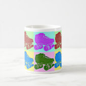 Pop-Kunst-Skate-Tasse Kaffeetasse (Mittel)