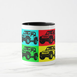 Pop-Kunst-Tasse Tasse