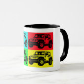Pop-Kunst-Tasse Tasse (VorderseiteRechts)