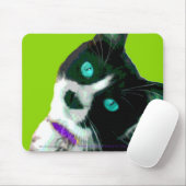 Pop KUNST TuxedoKitty Mousepad (Mit Mouse)
