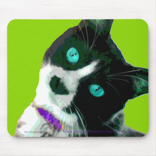 Pop KUNST TuxedoKitty Mousepad (Vorne)