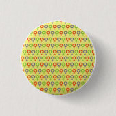 Pop-Kunst-Venus-Knopf Button (Vorderseite)