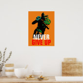 Pop Kunst verzichtet nie auf Erfolgsfußball Poster (Küche)