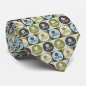 Pop-Kunst-Wasser-Polo Krawatte (Gerollt)