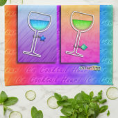 Pop-Kunst WEIN Küche - Bar TUCH (Gefaltet)
