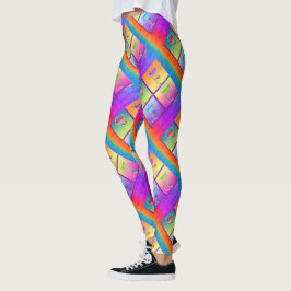 POP-KUNST-WEIN LEGGINGS