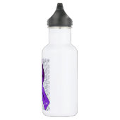 Pop-Kunst-Wörter der Hoffnung Trinkflasche (Rechts)
