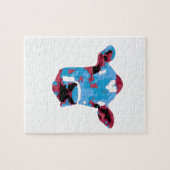 Pop-Kunstartkuh Puzzle (Horizontal)