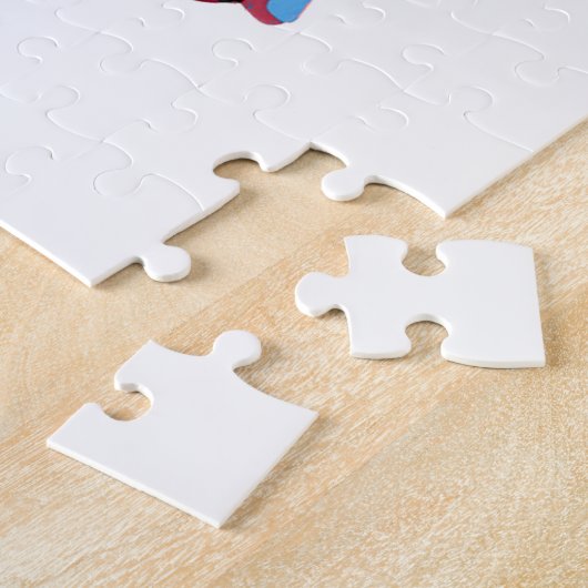 Pop-Kunstartkuh Puzzle (Seite)