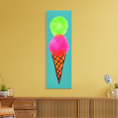 Pop Kunsteis Leinwanddruck (Insitu (Wohnzimmer))