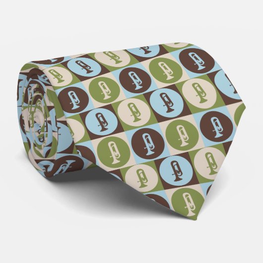 Pop-KunstEuphonium Krawatte (Gerollt)