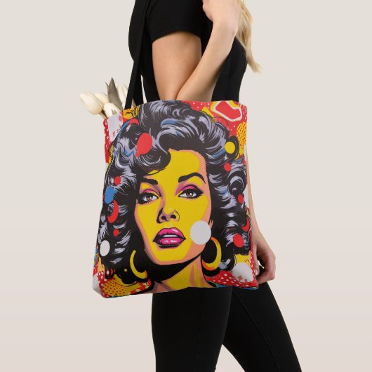 Pop Kunstexplosion Tasche (Von Nahem)