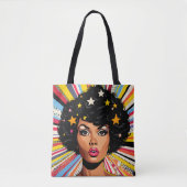 Pop Kunstexplosion Tasche (Vorderseite)