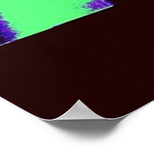 Pop Kunstflasche Poster (Ecke)