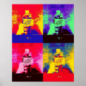 Pop-Kunstflaschen Poster (Vorne)