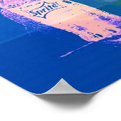 Pop-Kunstflaschen Poster (Ecke)