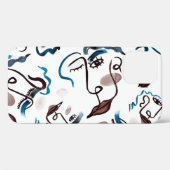 Pop-Kunstgegenstände: abstrakte Aquarellbilder. Case-Mate iPhone Hülle (Rückseite (Horizontal))