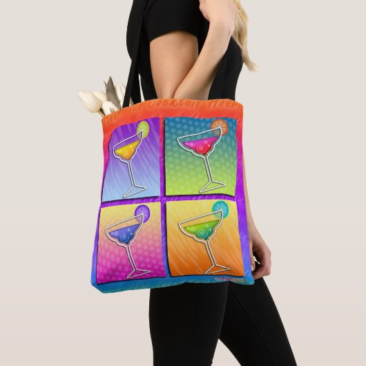POP-KUNSTMARGARITAS TASCHE (Von Nahem)