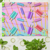 POP-KUNSTPOPSICLES GESCHIRRTUCH (Gefaltet)