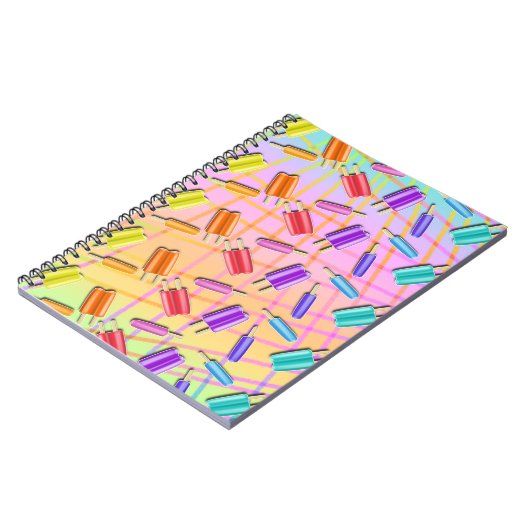 POP-KUNSTPOPSICLES NOTIZBLOCK (Linke Seite)