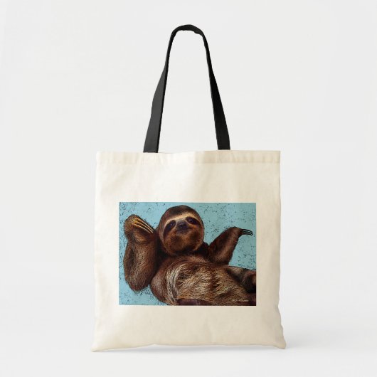 Pop-Kunstsloth-Tasche Tragetasche (Vorne)