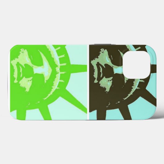 Pop Kunststatue Nah Up Case-Mate iPhone Hülle (Rückseite (Horizontal))