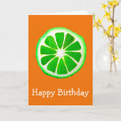 Pop kunstvoll leuchtende Zitrusfrüchte Limoner Geb Karte (Gelbe Blume)