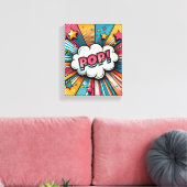 Pop Leinwanddruck (Insitu (Wohnzimmer))