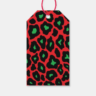 Pop Leopard Geschenkanhänger