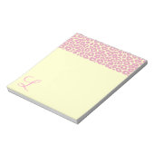 Pop Leopard Muster Notizblock (Rotiert)