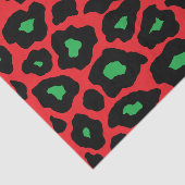 Pop Leopard Seidenpapier (Ausschnitt)