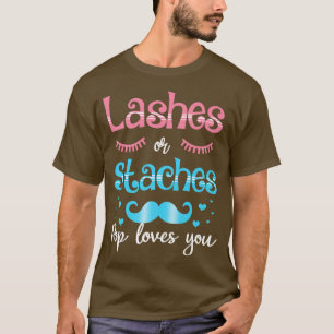 Pop-Lieben, die Sie Geschlecht zeigen, durch Stric T-Shirt