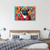 POP LIFE MOPS 8 LEINWANDDRUCK (Insitu (Schlafzimmer))