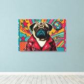 POP LIFE MOPS 8 LEINWANDDRUCK (Insitu (Holzboden))