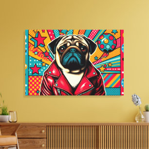 POP LIFE MOPS 8 LEINWANDDRUCK