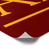 Pop Lion Art Africa Travel Poster (Ecke)