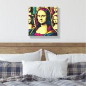 Pop Lisa Leinwanddruck (Insitu (Schlafzimmer))