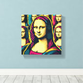 Pop Lisa Leinwanddruck (Insitu (Holzboden))