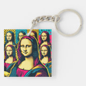 Pop Lisa Schlüsselanhänger (Rückseite)