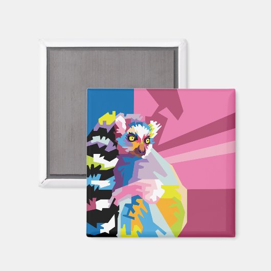 Pop Lugano Gestern und Heute Magnet (Vorderseite/Rückseite)