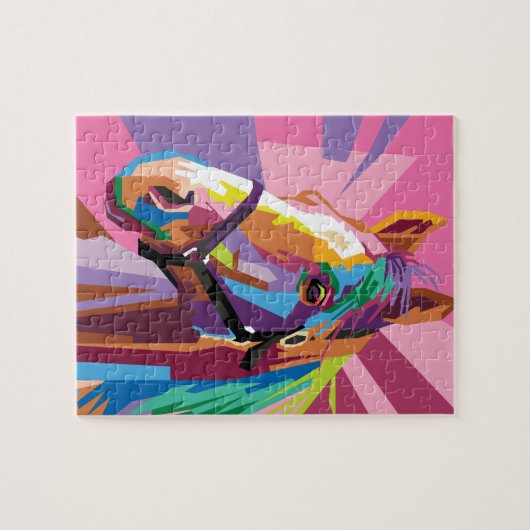 Pop Lugano Gestern und Heute Puzzle (Horizontal)